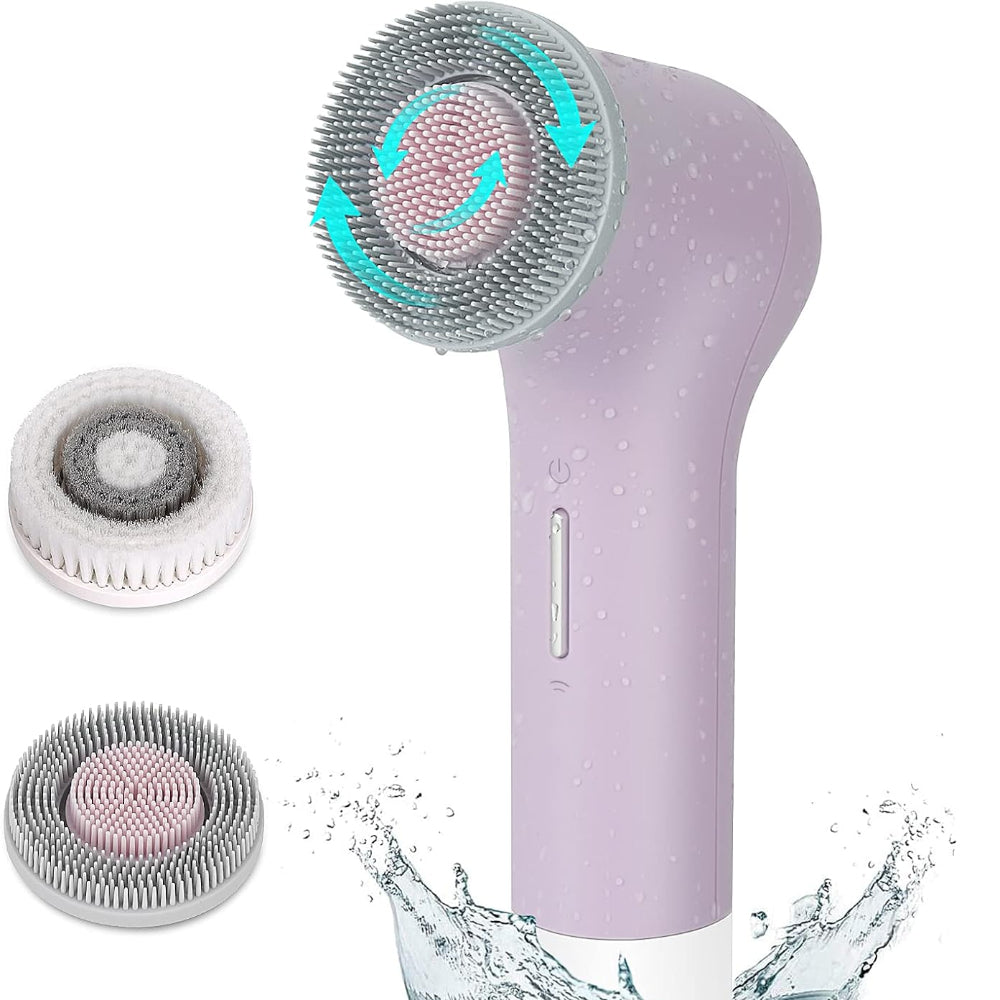 Brosse nettoyante visage bidirectionnelle 